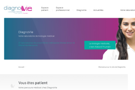 Création site web DiagnoVie